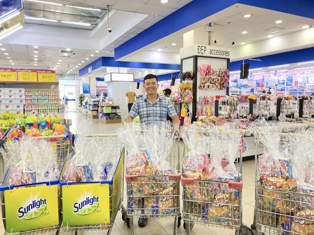 Các giỏ quà dành cho Quốc tế thiếu nhi được giao đến tận tay Co.opmart, Co.opXtra đón tết thiếu nhi, khuyến mãi chào hè