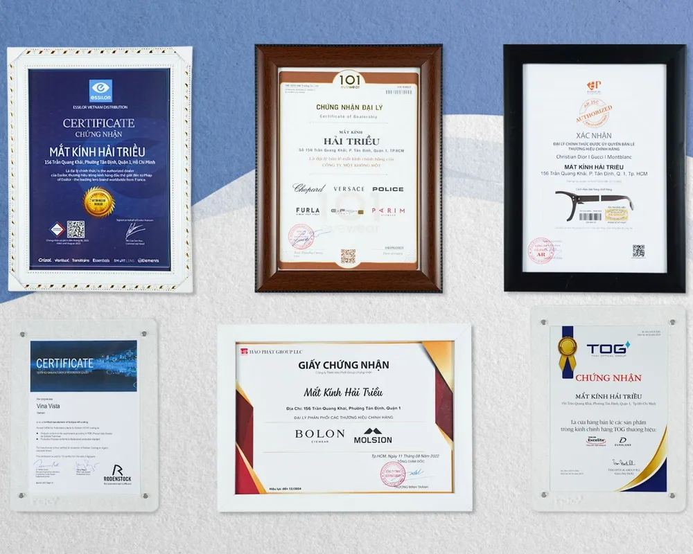 Tròng kính tại Kính Hải Triều khác gì so với những nơi khác?