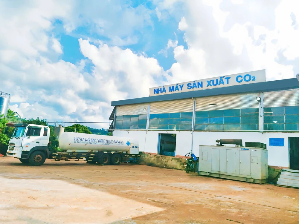 Công ty Cổ phần Khoáng sản Đắk Lắk - Khởi nguồn ngành sản xuất khí CO2 Việt Nam
