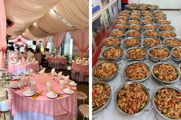 Top 5 dịch vụ nấu đám cưới tại nhà ở Dĩ An trọn gói giá rẻ