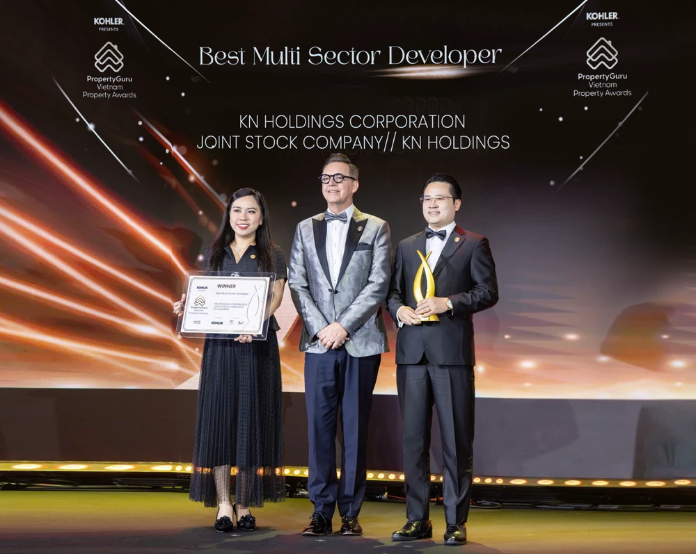 KN Holdings được vinh danh “Best Multi-Sector Developer” tại Vietnam Property Award 2025