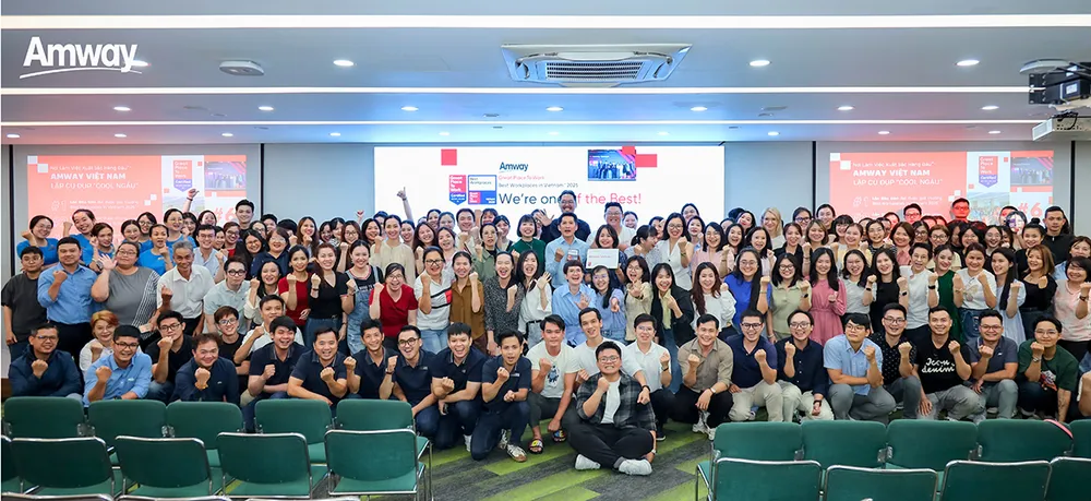 Amway Việt Nam đứng top 9 nơi làm việc xuất sắc hàng đầu châu Á