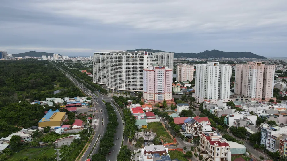 Bảng giá đất mới được sửa đổi sẽ khắc phục những hạn chế so với thời điểm ban hành năm 2018. Ảnh một góc đô thị Vũng Tàu: TK