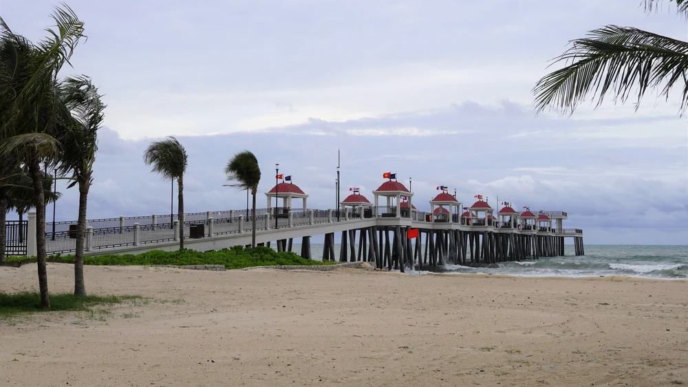 Cầu Ngắm sao tại Hồ Tràm-Ảnh:TĐ