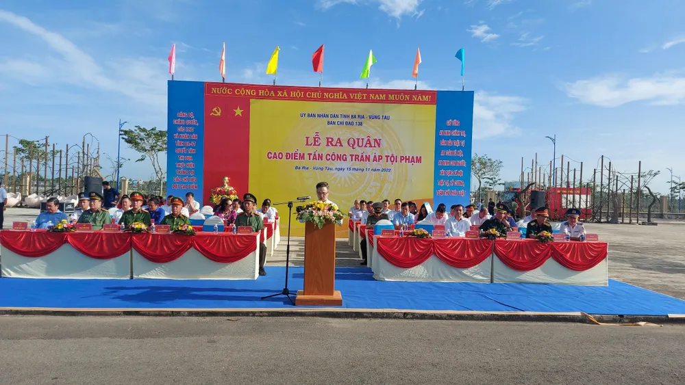 Ông Đặng Minh Thông, phó chủ tịch UBND tỉnh phát biểu chỉ đạo. Ảnh: TK