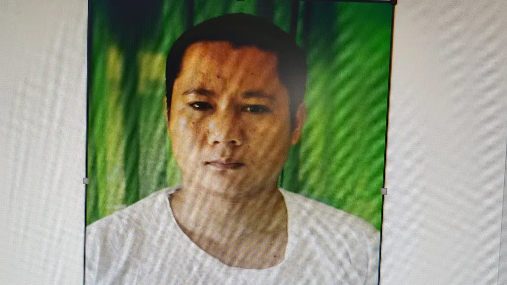 Dương Đệ Hoàng trong hồ sơ của công an. Ảnh:TK