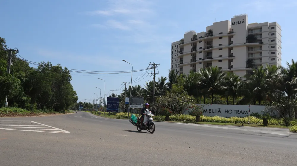 Dự án Melia Hồ Tràm đã đưa vào sử dụng khối khách sạn. Ảnh:TK