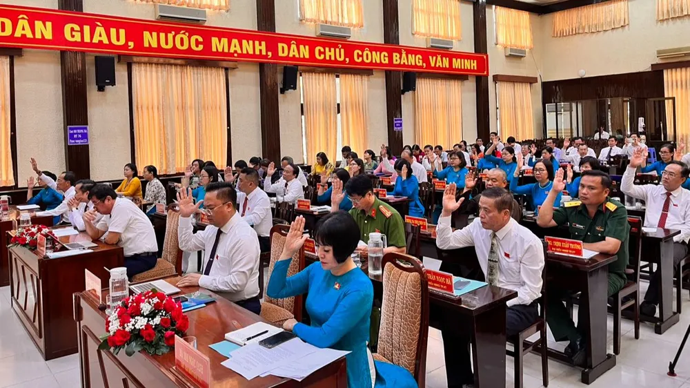 Quang cảnh kỳ họp thứ 8 HĐND TP Vũng Tàu. Ảnh:TH Quang cảnh kỳ họp thứ 8 HĐND TP Vũng Tàu. Ảnh:TH