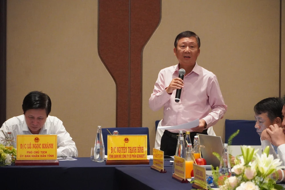 Nhiều doanh nghiệp cảng, chủ hàng đang hoạt động tại khu vực Cái Mép-Thị Vải tham dự tọa đàm với những ý kiến đóng góp thẳng thắn và chuyên sâu. Ảnh: TK