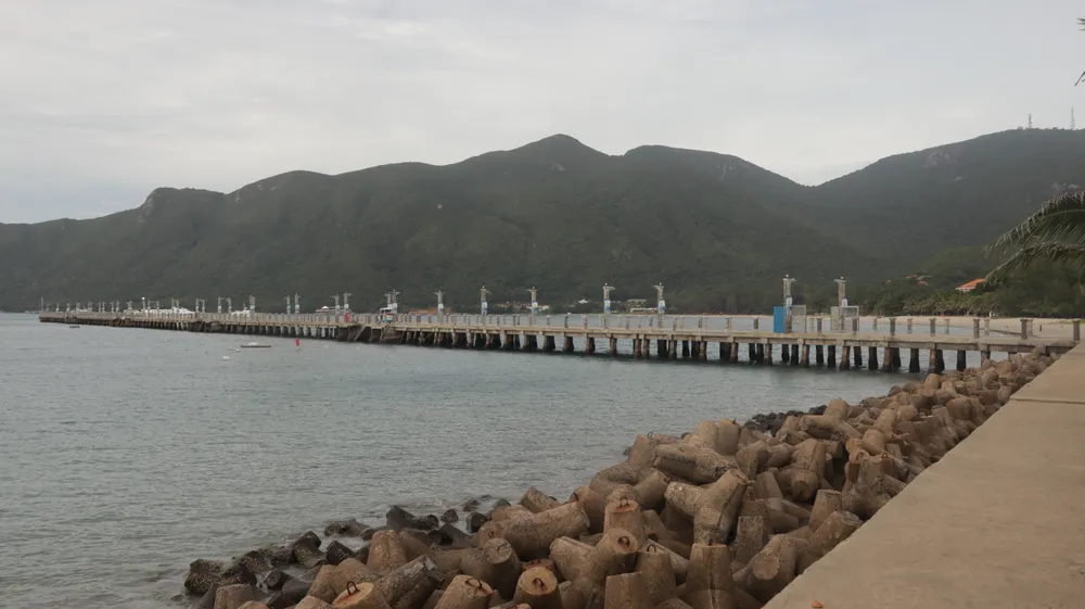 Cảng tàu khách Côn Đảo. Ảnh: TK Cảng tàu khách Côn Đảo. Ảnh: TK