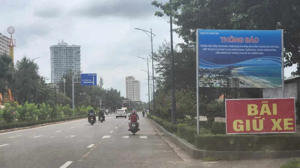 Vũng Tàu quyết tâm chỉnh trang khu vực biển Bãi Sau. Ảnh: TK