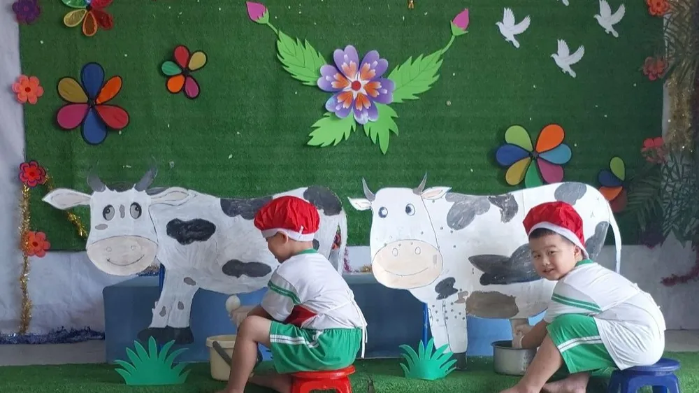 Tỉnh Bà Rịa-Vũng Tàu có nhiều chính sách hỗ trợ học phí cho học sinh các cấp học trên địa bàn. (Ảnh minh họa: Học sinh trường MN Hoa Hồng Vũng Tàu trong một giờ học)