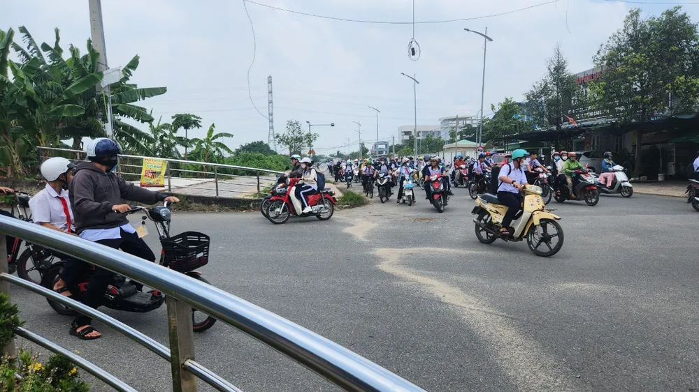 Ngã tư Đô Lương - Nguyễn Gia Thiều, TP Vũng Tàu. Ảnh: TK Nga_tu_mat_an_toan_tai_Vung_Tau5.jpg
