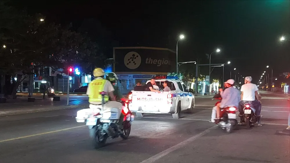 Xe mô tô chuyên dụng của CSGT. Ảnh minh họa: ATGT Bà Rịa xe-chuyen-dung-CSGT.jpg