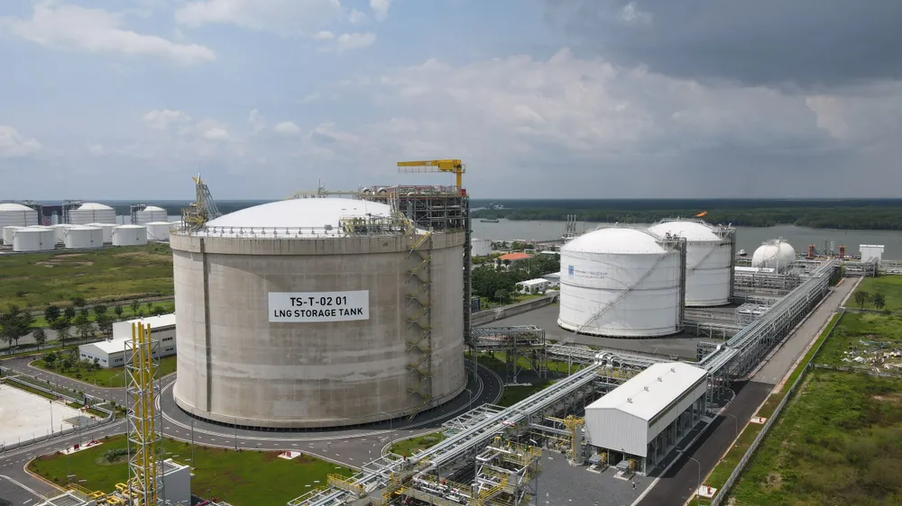 PV GAS là đơn vị đầu tiên được cấp GCN đủ điều kiện thương nhân xuất khẩu, nhập khẩu LNG tại Việt Nam. Ảnh: KN Kho-cang-LNG-Thi-Vai.jpg