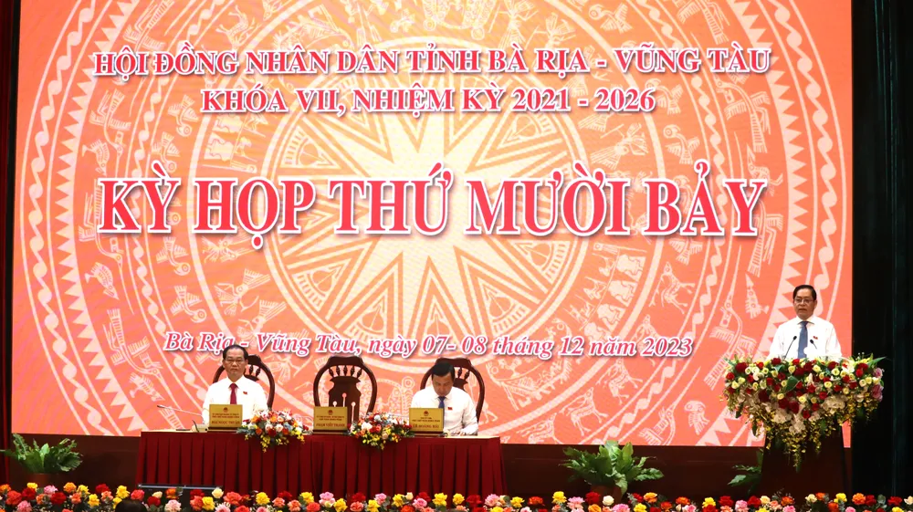 Bà Rịa- Vũng Tàu phấn đấu đạt tổng thu ngân sách trên địa bàn năm 2024 khoảng 88.600 tỷ đồng