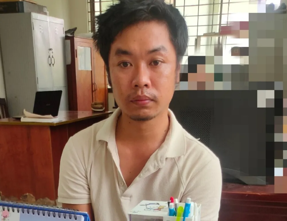 Nguyễn Quốc Cương giả chủ kênh youtube để lừa đảo. Ảnh: PS Giả chủ kênh Youtube nổi tiếng nhận giải cứu người bị lừa sang lao động ở nước ngoài