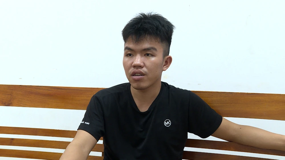 Kẻ giết người Võ Thành Long. Ảnh: LT giau-xac-trong-vali.jpg