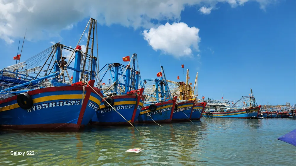 Tỉnh Bà Rịa- Vũng Tàu đang tập trung xử lý các tàu cá mất tín hiệu kết nối hành trình trên biển. Ảnh minh họa: TK Đề xuất phạt 1 thuyền trưởng 250 triệu đồng vì tàu cá 4 lần mất tín hiệu kết nối trên 6 giờ