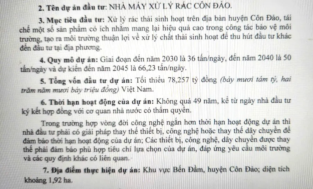 Bà Rịa- Vũng Tàu có quyết định chấp thuận chủ trương đầu tư dự án nhà máy xử lý rác Côn Đảo năm 2022 Nha-may-xu-ly-rac-Con-Dao-h2.jpg