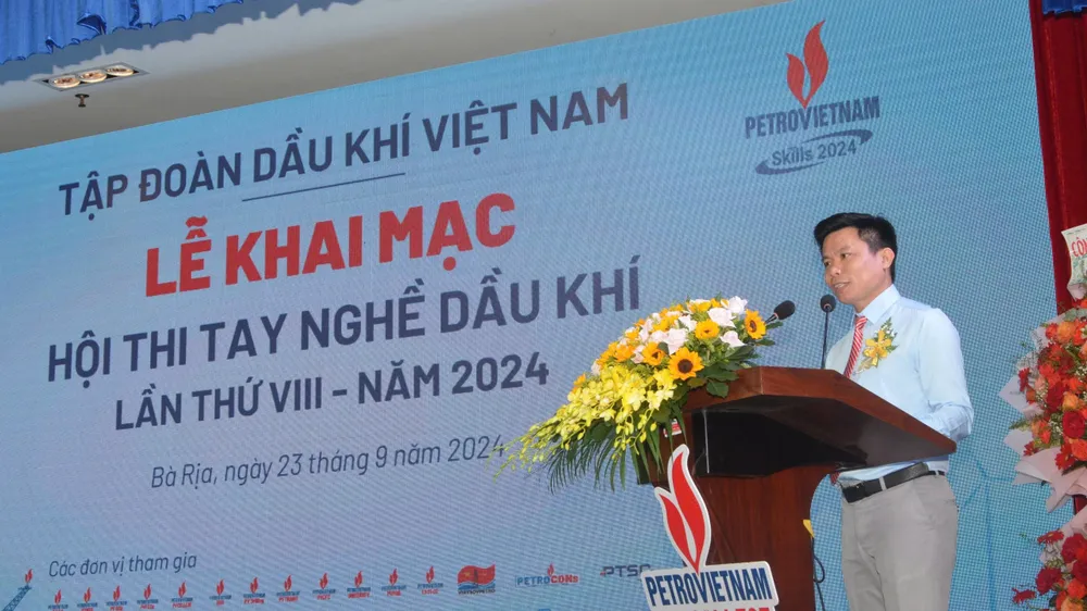 Tập đoàn Dầu khí Việt Nam tổ chức hội thi Tay nghề Dầu khí lần thứ 8 năm 2024 với sự tham dự của 15 đơn vị thành viên trực thuộc. Ảnh: HT Tap-doan-dau-khi.jpg