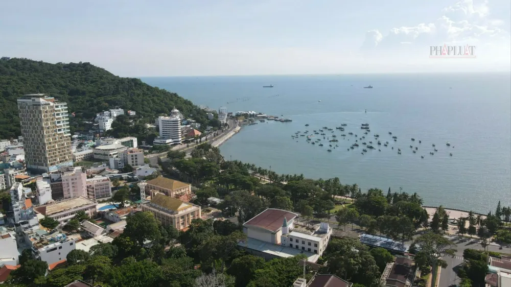 Cho phép tổ chức không gian lấn biển tại một số khu vực Núi Lớn- Núi Nhỏ ở Vũng Tàu