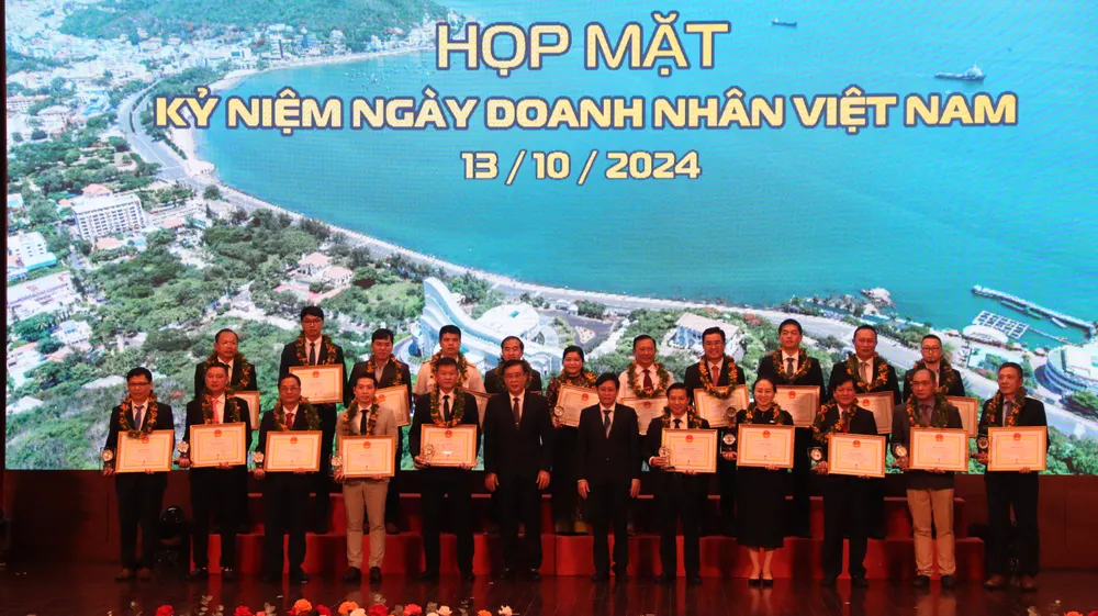 Bà Rịa- Vũng Tàu công bố mới 6 dự án, tổng vốn hơn 10 nghìn tỉ đồng tại họp mặt kỷ niệm Ngày Doanh nhân