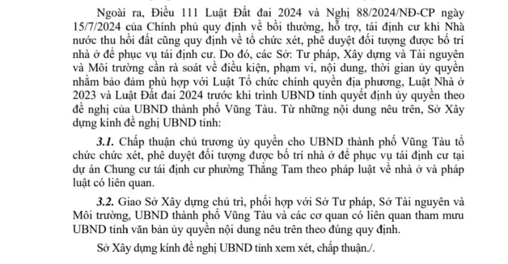Sở Xây dựng đề xuất UBND tỉnh sau khi nhận được báo cáo của TP Vũng Tàu (Ảnh chụp lại) Chung-cu-tai-dinh-cu-h2.jpg