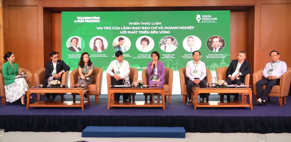 Báo chí và doanh nghiệp đồng hành, chung tay phát triển kinh tế xanh, hướng tới NET ZERO