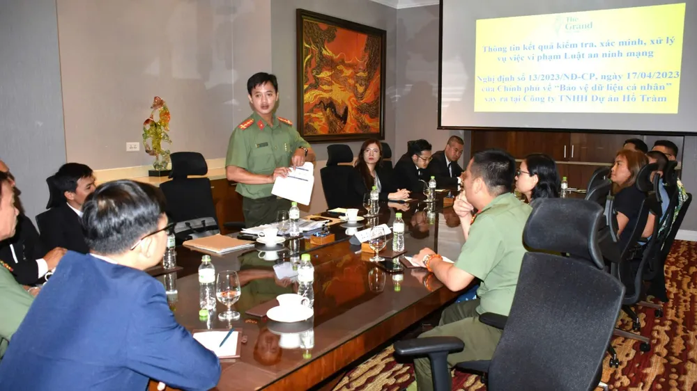 Bà Rịa- Vũng Tàu: Làm lộ lọt thông tin cá nhân, ba người bị xử phạt tổng số tiền 30 triệu đồng