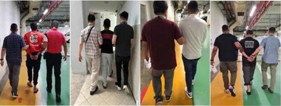 Hình ảnh vụ bắt giữ do Cục Điều tra tội phạm thương mại thuộc cảnh sát hoàng gia Malaysia cung cấp. Ảnh: Phòng Cảnh sát điều tra tội phạm về thương mại/CNA Hình ảnh vụ bắt giữ do Cục Điều tra tội phạm thương mại thuộc cảnh sát hoàng gia Malaysia cung cấp. Ảnh: Phòng Cảnh sát điều tra tội phạm về thương mại/CNA