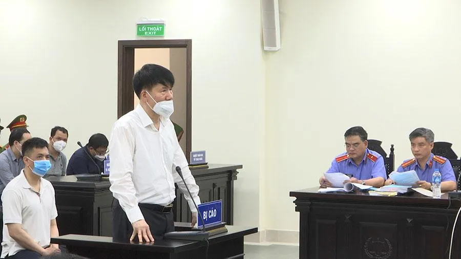 Bị cáo Trương Quốc Cường tại tòa. Ảnh: UYÊN TRANG Bị cáo Trương Quốc Cường tại tòa. Ảnh: UYÊN TRANG