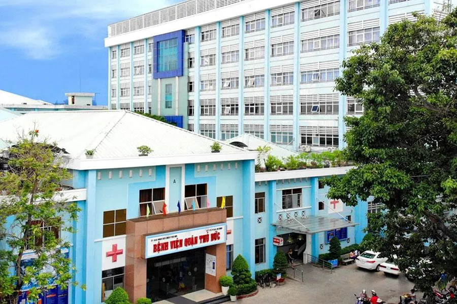 Bệnh viện TP Thủ Đức khi ông Quân còn làm giám đốc. Ảnh: BV