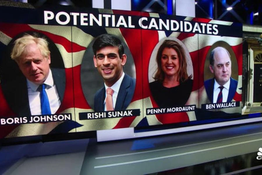 Trong các nhân vật được đánh giá là ứng cử viên tiềm năng cho vị trí thủ tướng Anh kế tiếp có cả cựu Thủ tướng Boris Johnson. Ảnh: CNBC