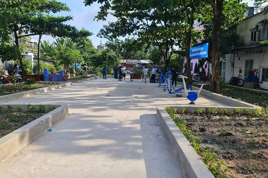 TP.HCM đang thực hiện nhiều giải pháp để phát triển mảng xanh. Ảnh: N.CHÂU