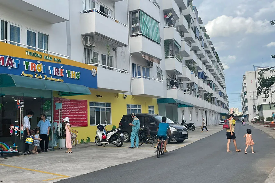 Dự án nhà ở xã hội Lê Thành An Lạc (quận Bình Tân), một dự án nhà ở xã hội cho thuê hiếm hoi tại TP.HCM. Ảnh: VIỆT HOA Dự án nhà ở xã hội Lê Thành An Lạc (quận Bình Tân), một dự án nhà ở xã hội cho thuê hiếm hoi tại TP.HCM. Ảnh: VIỆT HOA