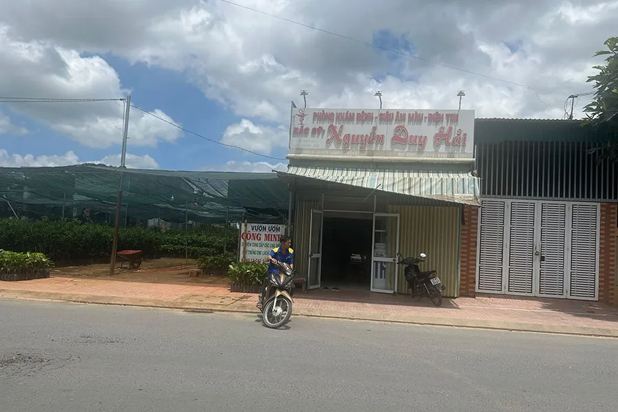 Vị trí thửa đất đã được TAND huyện Ea Kar ra quyết định phong tỏa nhưng sau đó cũng chính tòa này công nhận chuyển nhượng trong vụ án khác. Ảnh: VŨ LONG