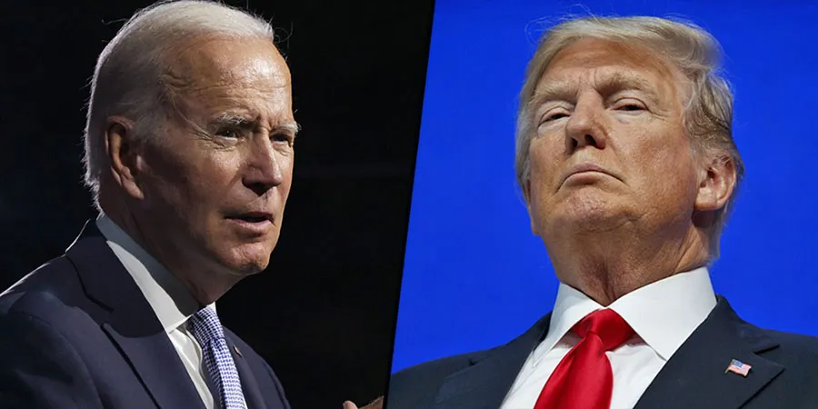 Tổng thống Mỹ Joe Biden (trái) và cựu Tổng thống Mỹ Donald Trump (phải). Ảnh minh họa: NBC Tổng thống Mỹ Joe Biden (trái) và cựu Tổng thống Mỹ Donald Trump (phải). Ảnh minh họa: NBC