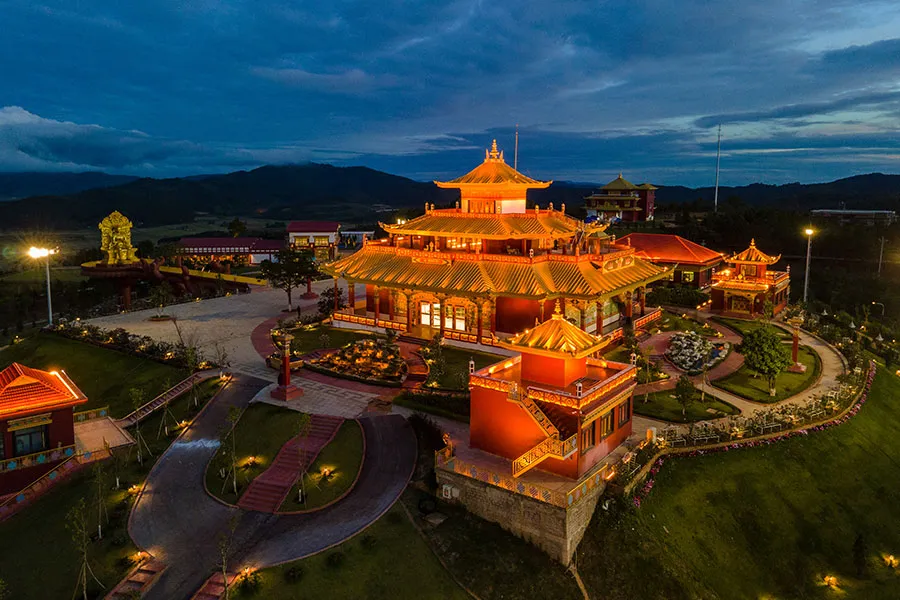 Một góc của dự án Khu du lịch văn hóa tâm linh Samten Hills Dalat. Ảnh: VT Một góc của dự án Khu du lịch văn hóa tâm linh Samten Hills Dalat. Ảnh: VT