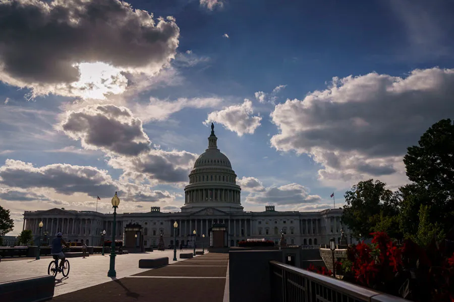 Tòa nhà Quốc hội Mỹ ở thủ đô Washington, D.C. hồi tháng 7. Ảnh: AP ảnh-p16-27-9.jpg