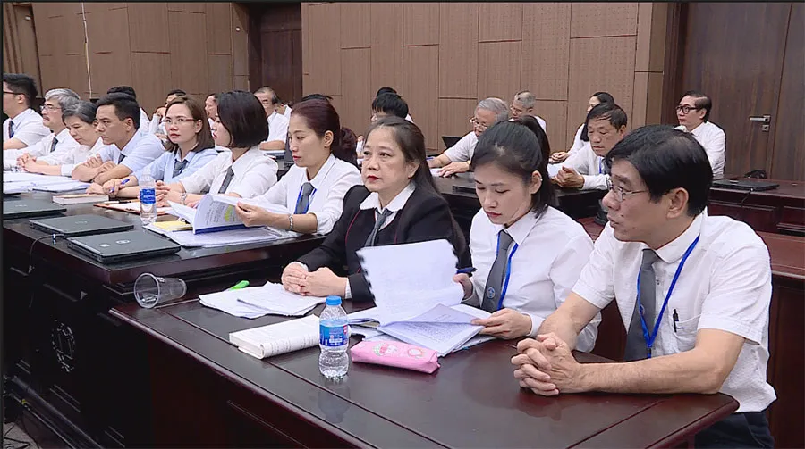 Luật sư là một trong những đối tượng được mở rộng trong nguồn tuyển chọn thẩm phán TAND Tối cao. Ảnh minh họa: CTV P7-ANHBOX-THAMPHAN-QUY.jpg