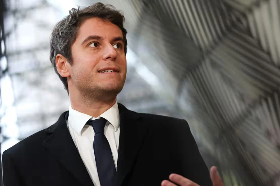 Thủ tướng trẻ nhất lịch sử Pháp - Gabriel Attal