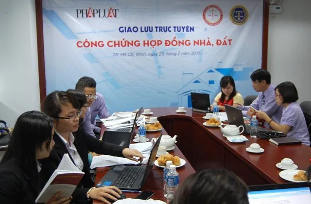 Giao lưu trực tuyến về Công chứng hợp đồng nhà, đất ảnh 36