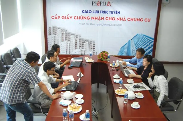 Giao lưu trực tuyến: Cấp giấy chứng nhận cho nhà chung cư ảnh 60