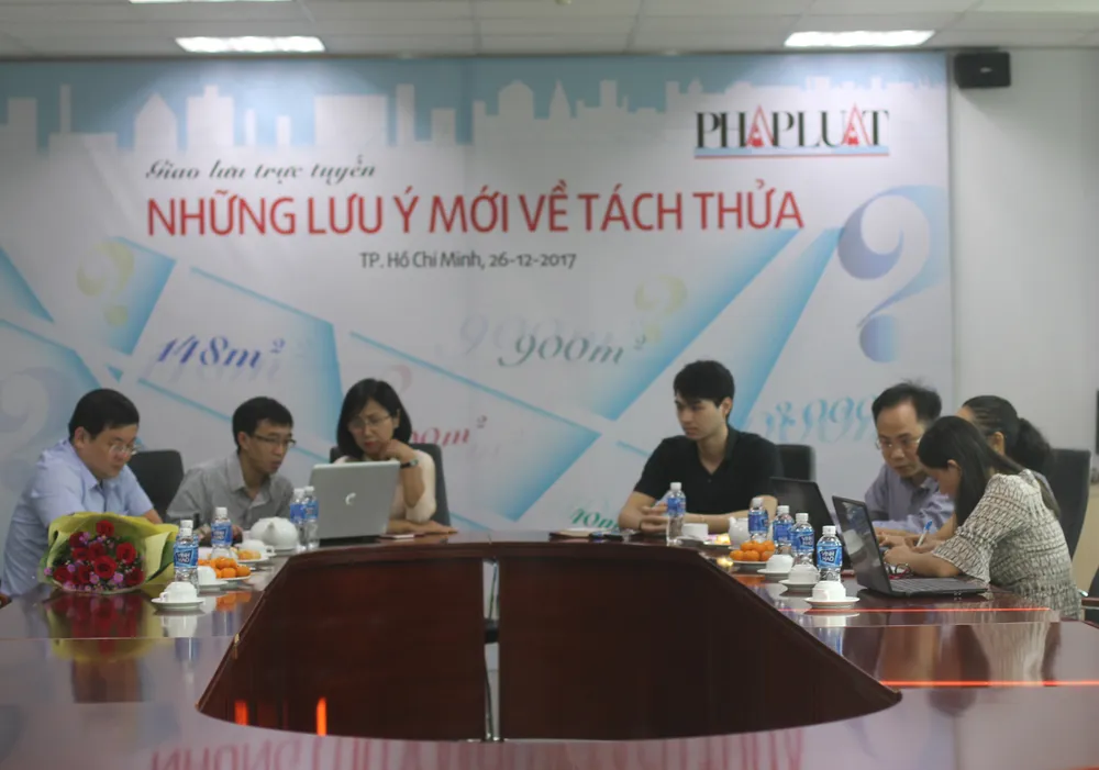 Giao lưu trực tuyến 'Những lưu ý mới về tách thửa' ảnh 27