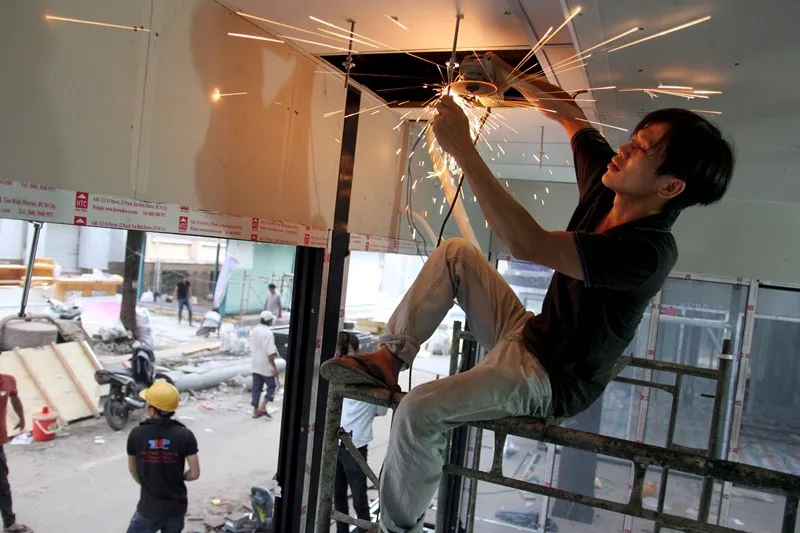 Chùm ảnh: Đường sách TP.HCM trước ngày khánh thành ảnh 2 Chùm ảnh: Đường sách TP.HCM trước ngày khánh thành ảnh 2