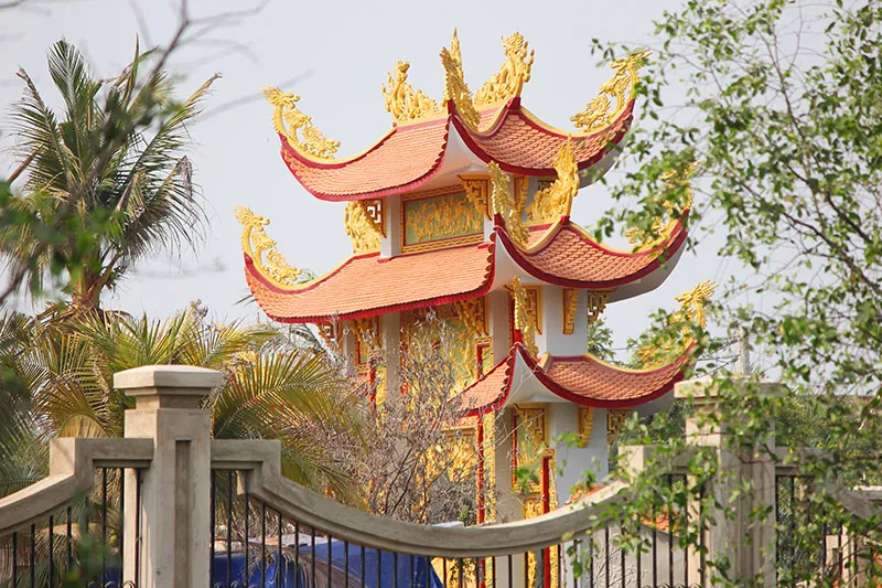 Công trình nhà thờ tổ của Hoài Linh đóng cửa im lìm ảnh 3