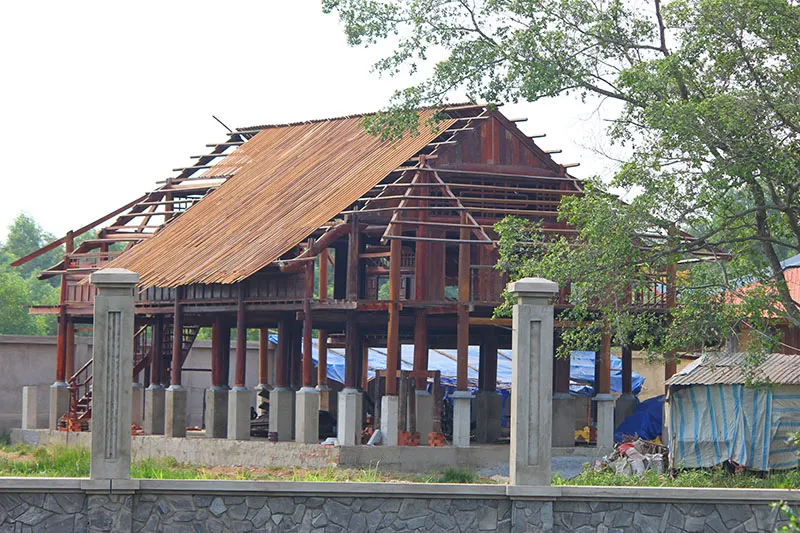 Công trình nhà thờ tổ của Hoài Linh đóng cửa im lìm ảnh 4