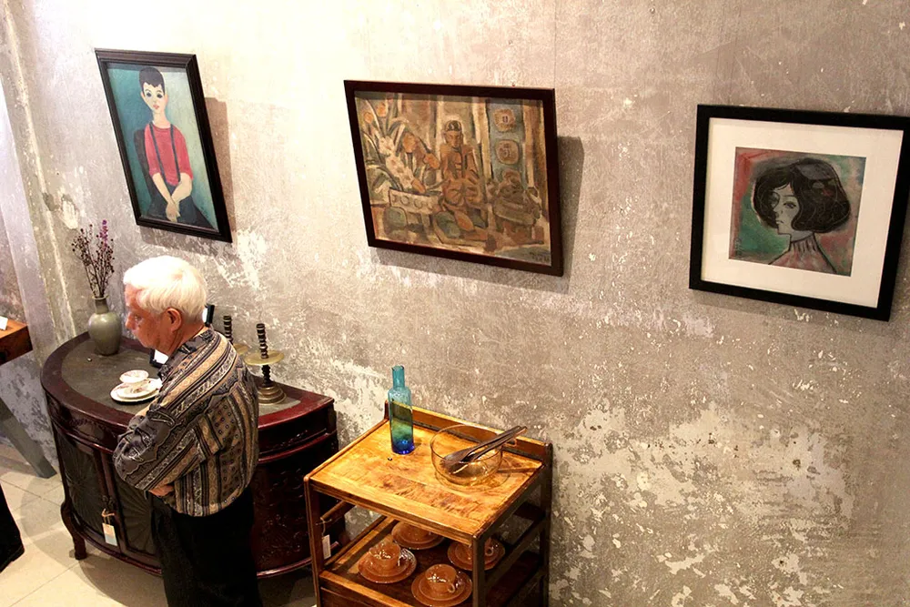 triển lãm tranh Nguyễn Thị hiền