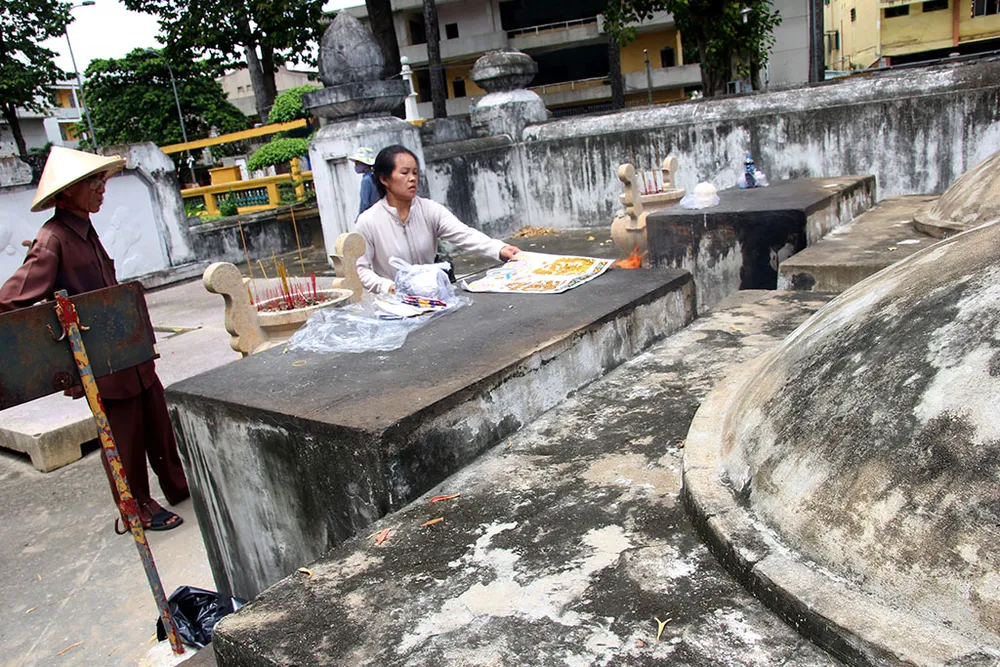 Lăng mộ cổ nằm trên khu đất 'long mạch' ở TP.HCM